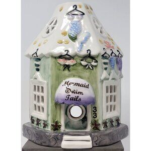 Blue Sky Clayworks Mermaid Swim Tails Candle House Tea Light Candle Holder